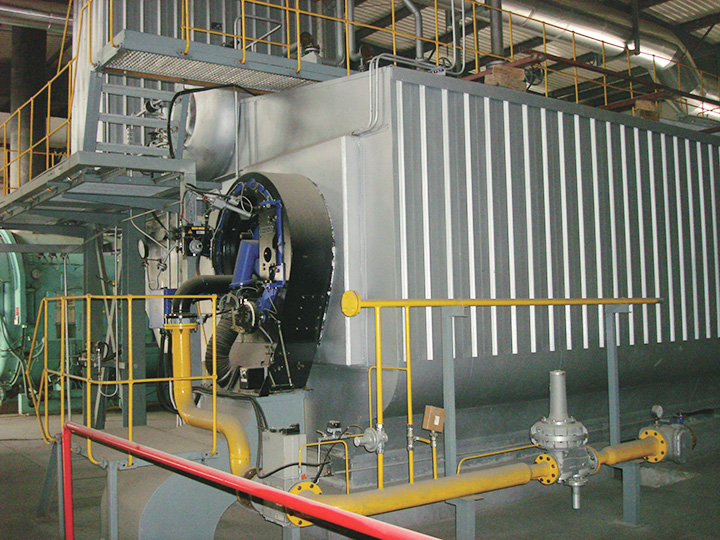 Oil and gas boiler