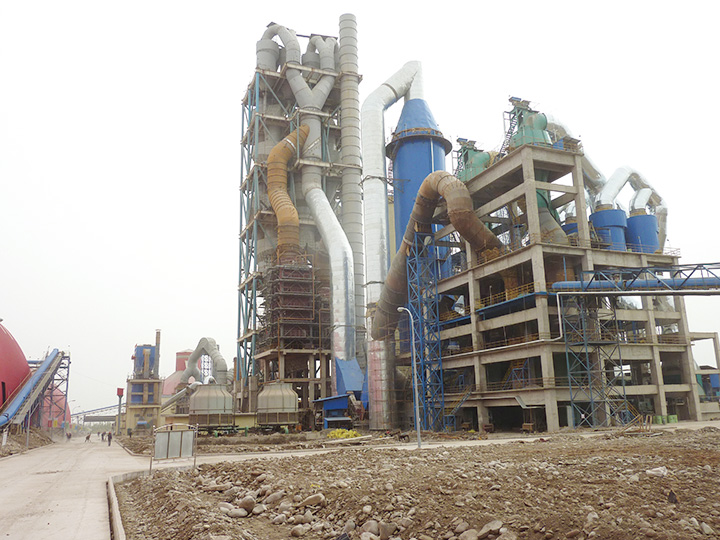 Cement kiln water heat power generation engineering